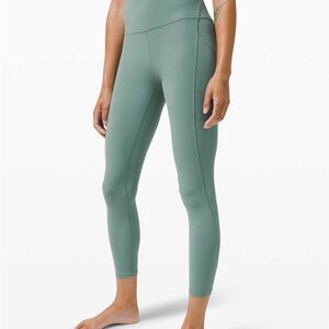 Lululemon Align High Rise Pant with Pockets 25" Tidewater Teal
